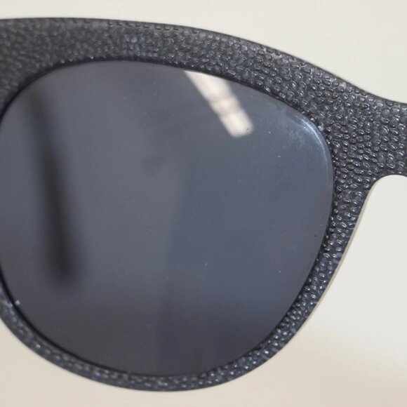 Balenciaga 24 Textured Cat Eye Sunglasses - White/Grey - Picture 11 of 16